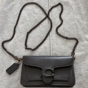 Coach black Leather, Tabby, Crossbody Bag
